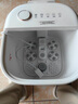 美的（Midea）泡脚桶按摩足浴盆加热自动按摩洗脚盆泡脚盆理疗恒温高深桶生日礼物送男女友ZL305极地白 实拍图
