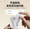 海威特（HAVIT）真无线蓝牙耳机 半入耳式运动降噪重低音音乐游戏低延迟 通用华为苹果手机 E9紫色 实拍图