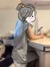 蕉内300S女士睡裙莫代尔夏季凉感睡衣防走光带杯家居服棉莫亲肤睡衣女 实拍图