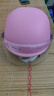 3c认证电动车头盔新国标通用女男士电瓶车防晒四季镜片夏季安全帽 3C认证 粉色【送透明短镜】 实拍图