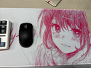 KPTE【动漫线稿】超大号鼠标垫二次元线稿学生电脑键盘垫孤独摇滚笔记本桌垫蕾姆电竞防滑加厚游戏可爱 【井川百奈-动漫线稿】 30厘米*80厘米*3毫米 实拍图