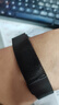 臣颂（CHENSONG）适用华为手环band/7表带米兰尼斯磁吸金属表带通用华为手环7nfc版个性潮透气腕带替换带黑色 实拍图