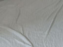 无印良品A类可水洗全棉床单单件 100%纯棉单人学生宿舍被单 160*230cm 实拍图