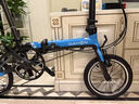 大行（DAHON）K3折叠自行车小轮自行车14英寸3速成人学生通勤车载单车KAA433 黑蓝色 实拍图