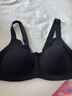 ubras虞书欣同款小花瓣杯软支撑性感内衣女聚拢文胸无钢圈胸罩 【经典款】黑色-背心 S 70A/70B/70C 实拍图