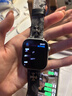 Apple/苹果 Watch Series 10 智能手表GPS+蜂窝款46毫米银色铝金属表壳丹宁色运动型表带S/M MWYF3CH/B 实拍图
