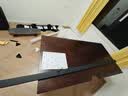 家逸实木电脑桌家用电竞桌台式办公桌工作台卧室书桌学习桌子140*70cm 实拍图
