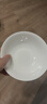 瓷秀源纯白色陶瓷大汤碗大面碗汤盆装饭大碗饭盆深碗骨瓷碗泡面碗餐具 6英寸斗碗4个装 实拍图