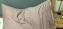 格兰贝恩Globon60支长绒棉枕头套简约纯色全棉成人枕套单人枕芯套 藕粉 60支 74cm*48cm 实拍图