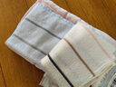 金号A类纯棉亲肤洗脸条纹毛巾浴巾套装  红色浴巾+黄蓝毛巾各一 实拍图