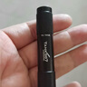探客LED迷你便携钥匙扣手电筒进口灯珠强光聚光超亮防水照明 E09 TK701A 经典黑色+1 节 AAA电池 1个AAA电池 实拍图