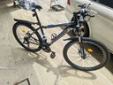 金武端自行车成人山地车公路赛车单车骑行变速超轻越野中学生初中青少年 尊享版-辐条轮-黑蓝色【铝架】 26寸21速 实拍图