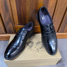 七匹狼男鞋商务男士休闲皮鞋夏季新款正装鞋男士皮鞋西装鞋通勤德比鞋 黑色 41 实拍图