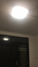 美的（Midea）LED吸顶灯现代轻奢餐厅卧室灯仿水晶灯饰48瓦三段调色x2206包安装 实拍图