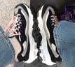 斯凯奇（Skechers）女鞋奶茶熊猫鞋复古百搭老爹鞋秋冬厚底增高休闲鞋舒适软底运动鞋 实拍图