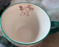 网易严选 田园手绘系列 麦片杯马克杯早餐碗 陶瓷水杯子茶杯咖啡燕麦 春香兔-400ml 实拍图