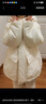 优衣库童装男童女童高性能复合连帽外套/保暖厚衣服473309 01 乳白色 130 实拍图