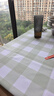 四万公里桌布小清新格子防水防油免洗ins风长方形餐桌布茶几桌垫布PVC简约 实拍图