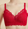 都市丽人内衣女手掌杯小胸聚拢胸罩性感蕾丝软支撑薄款文胸2B32A6 实拍图