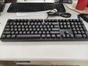 ikbc C108键盘机械键盘轴樱桃键盘电脑办公游戏键盘黑色有线青轴 实拍图