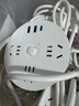 公牛（BULL）20W PD苹果快充魔方插座/插线板/插排/接线板 Type-c+USB+3孔全长1.5米白色 GNV-UU2203C总控开关 实拍图