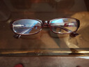 夕阳红老花镜女防蓝光大框优雅女士轻便舒适老人高清老花镜E9004R 350度 实拍图