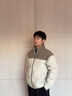 波司登（BOSIDENG）冬季羽绒服男士修身短款休闲加厚立领休闲百搭舒适外套 松仁米7F56 S 170/92A 体重约120-130斤 实拍图