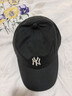 美职棒（MLB）男女复古可调节软顶运动棒球帽休闲遮阳鸭舌帽情侣CP77/CP66 炭灰色NY小标【CP77-50CGS】 均码 实拍图