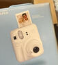 富士（FUJIFILM）立拍立得mini12 mini11/7/9升级款 相纸一次成像相机拍照生日礼物 Mini12 茉莉白（现货） 官方标配 实拍图