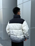 李宁火锅羽绒男女同款防泼水抗静电科技宽松鸭绒短羽绒服AYMV43 实拍图