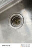 裕津（HSPA）洗菜盆下水器厨房水槽不锈钢提篮下水器防堵塞洗菜池配件8110 实拍图