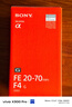 索尼（SONY）【保价11.11】FE 20-70mm F4 G全画幅超广角标准变焦G镜头（SEL2070G） 实拍图