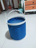 博沃尼克 折叠水桶多功能折叠桶家用洗车桶户外娱乐钓鱼桶伸缩收纳桶11L 实拍图