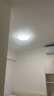 欧普（OPPLE）led吸顶灯具儿童房间现代简约圆形阳台卧室灯高显色三防一体快装 呵护光【白光】36W/2800lm直径40cm 实拍图