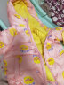 MQD童装男女小童2021年冬季新款轻柔羽绒服连帽外套冬装保暖 粉红花版 120cm 晒单实拍图