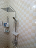 卓浴 卫浴明装淋浴花洒套装全套加厚龙头带下出水明管增压喷头淋雨器 【强力增压】加厚龙头，增压方款 实拍图