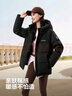 波司登（BOSIDENG）25年新款羽绒服90绒女短款连帽保暖防风修身加厚外套B250245112XS 黑色|8056-经典极简风 2XL 180/100A 体重约160-170斤 实拍图