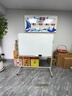 齐富60*90cm3年0擦痕白板支架式升降白板移动家用儿童教学培训双面磁性小黑板办公翻转白板写字板 实拍图