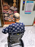 鱼跃(yuwell)手动轮椅车1100A折叠老人轻便便携式手推车旅行可上飞机 实拍图
