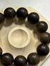 琅清印度老山檀香手串男士黑肉沉水级传世阴沉料收藏级佛珠18mm13颗  实拍图