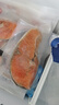 禧美海产 智利定盐三文鱼切片 净重1斤装 (银鲑)  独立包装 海鲜 实拍图