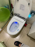 TOTOOLEO智能马桶一体无水压限制内置泡沫盾全自动感应翻盖带水箱坐便器 T20灰色【标配版】【清洗烘干】 250/300/350/400坑距 下单备注 实拍图