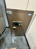 虎牌【安防新柜 线下同款】大型保险柜家用保管柜全钢保管箱指纹密码床头入墙保险箱办公夹万 80高-咖色（留言备注可改发黑色） 指纹款（钥匙/密码/指纹解锁） 实拍图