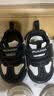 牧童宝宝学步鞋夏款男童软底透气网面卡通熊猫鞋防撞婴儿鞋女童步前鞋 国宝黑（超纤皮面） 16 鞋内长12.5cm 实拍图