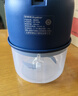 荣事达绞肉机电动拉蒜器蒜蓉搅碎器葱姜蒜粉碎器打蒜末神器多功能小型家用婴儿辅食料理蒜泥捣碎器 【皇家蓝】双叶锋刀+快充 0.3L 实拍图