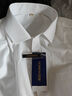 罗蒙（ROMON）衬衫男长袖纯色商务职业正装男士衬衣工装男G80 白色41 实拍图