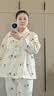 爱宝适月子服秋冬空气棉孕妇睡衣产妇哺乳喂奶衣家居服XL 橙意暖朵M467 实拍图