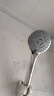 九牧王淋浴增压手持花洒喷头套装家用洗澡花晒加压沐浴热水器浴霸莲蓬头 银色五档花洒+1.5米软管 实拍图