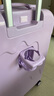G.DUCKKIDS小黄鸭行李箱小型大容量拉杆旅行箱女高颜值密码登飞机箱短 雪糕箱香芋紫 26英寸 实拍图
