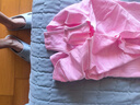 艾舞戈儿童舞蹈练功服女童芭蕾舞服中国舞跳舞裙短袖开档 粉色 120码 实拍图